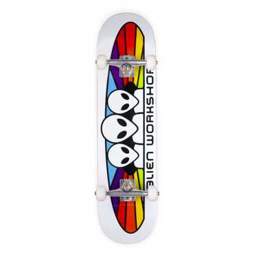 ALIEN WORKSHOP Spectrum Complete Skateboard 7.75'' - White